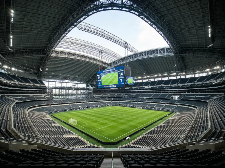 AT&T Stadium i Arlington, Texas, arena för Japan mot Sverige VM 2026