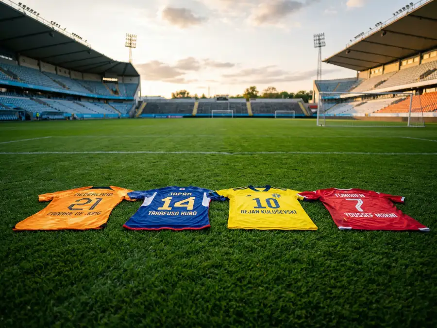 Grupp F i VM 2026 med Nederländerna, Japan, Sverige och Tunisien