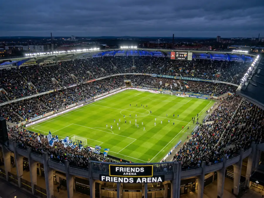 USA:s landslag under en hemmamatch inför VM 2026
