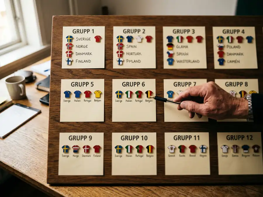 Alla 12 grupper i VM 2026 — lag, seedning och styrkebalans